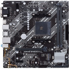 купить Материнская плата ASUS PRIME B450M-K II AM4 2xDDR4 4xSATA3 RAID 2xM.2 D-Sub DVI-D HDMI mATX в Алматы