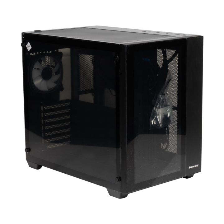 купить Компьютерный корпус Huntkey S980 Tornado Black без Б/П в Алматы
