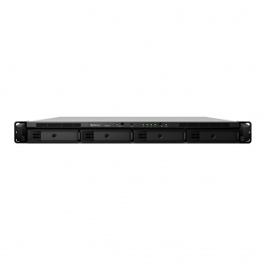 купить Сетевое оборудование Synology Сетевой NAS-сервер RS820RP+ , 4xHDD 1U, 2 блока питания в Алматы