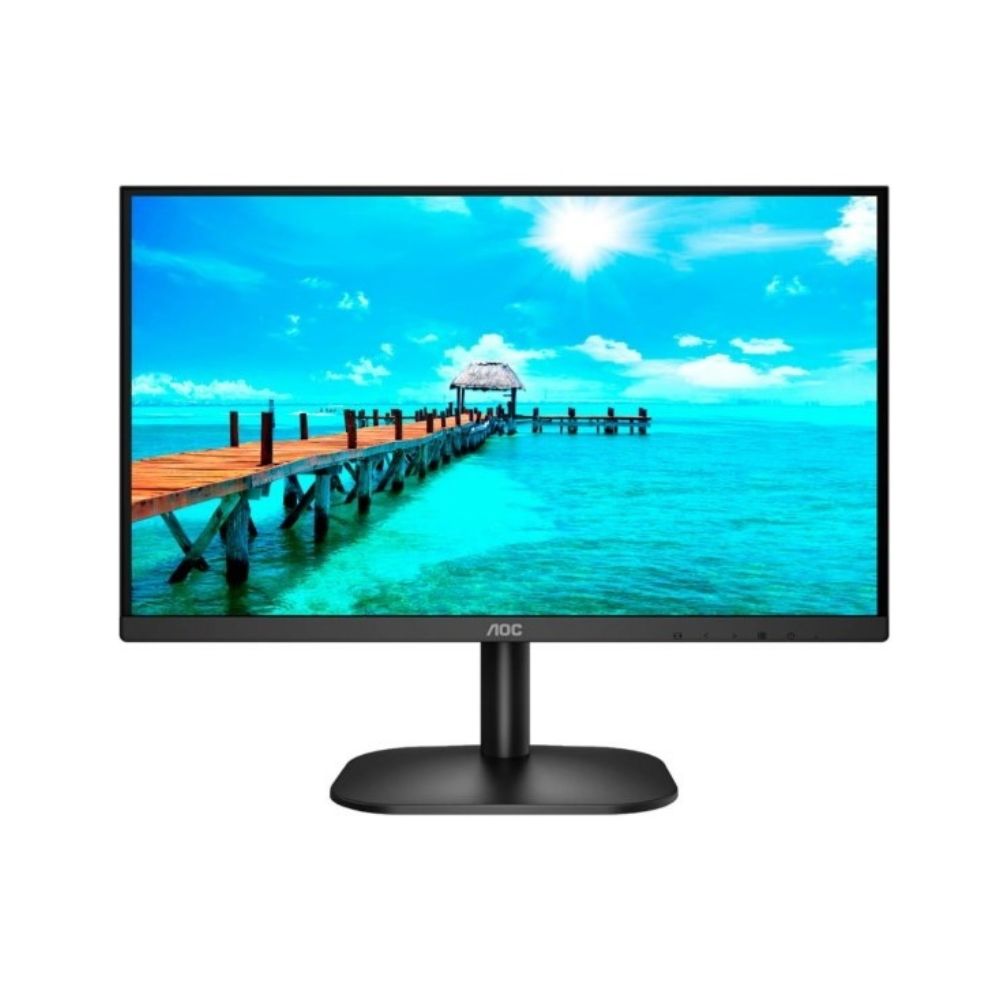 купить Монитор AOC 24B2XH IPS,23,8",16:9 FHD(1920x1080x75 Hz),250cd/m2,1000:1,20M:1,178/178,4ms,VGA,HDMI,Black в Алматы