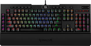 купить Клавиатура проводная игровая механическая Redragon Brahma Pro RU,RGB (Черный), USB, ENG/RU, НОВИНКА! в Алматы