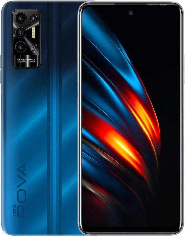 купить Смартфон Tecno 4/128 (LE7n) Energy Blue в Алматы