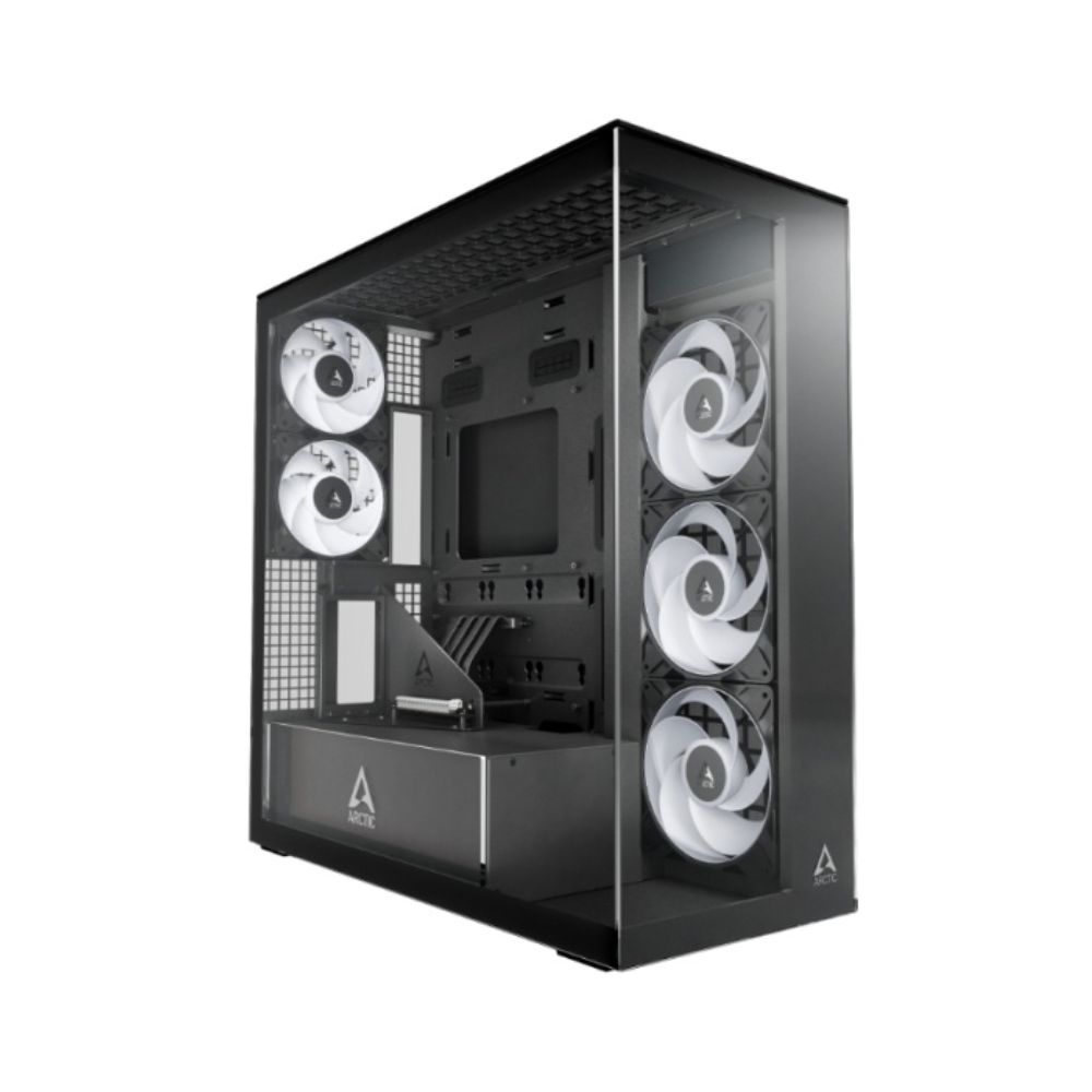 купить Компьютерный корпус Arctic Xtender VG Black(Clear Glass), 5 ARGB FAN, USB-C, 2xUSB-A, E-ATX в Алматы