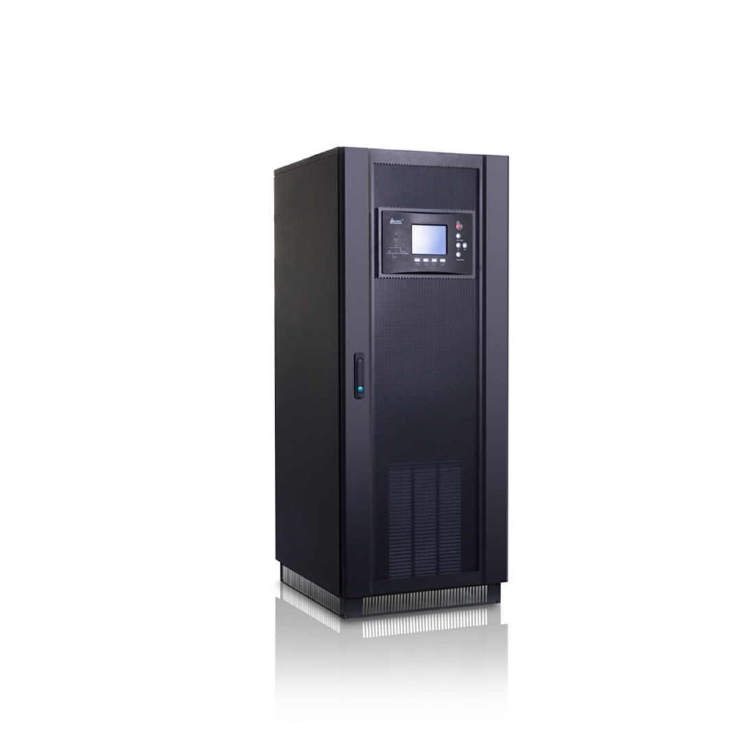купить Источник бесперебойного питания, SVC, GX33-60KVA, Мощность 60кВА/54кВт, Диапазон работы AVR: 304-456В, Трёхфазный (3 фазы на вход, 3 фазы на выход), Батареи: 30 шт (не поставляются в комплекте), On-Line, LCDRS-232, SMART, Чёрный в Алматы
