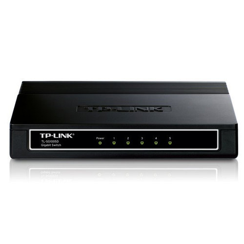 купить Коммутатор GbE 5-портовый Tp-Link TL-SG1005D 5-port Gigabit Switch, пластиковый корпус в Алматы