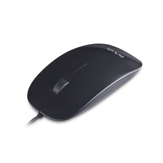 купить Мышь, Delux, DLM-111OUB, 3D, Оптическая, 800dpi, USB, Длина кабеля 1,6 метра, Размер: 112,1*56,5*26,81 мм., Чёрный в Алматы