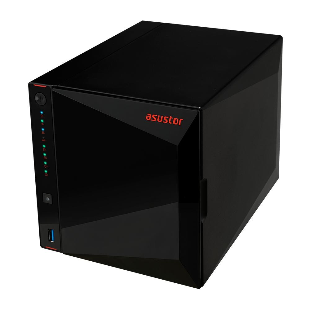 купить Сетевое Хранилище Asustor AS5304T, 4хHDD, 3xUSB 3.2, 2x2.5G/1G LAN, 1xHDMI, Celeron J4105, 4 Gb DDR4 в Алматы