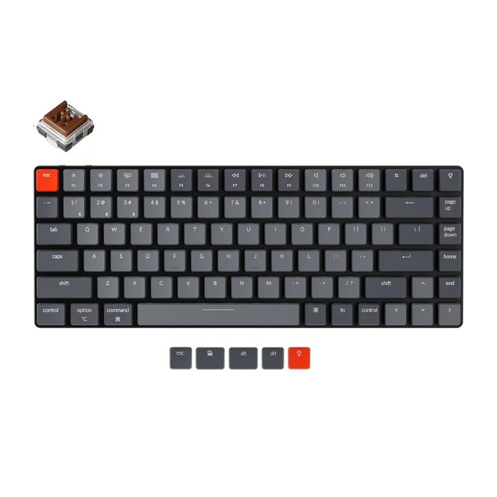 купить Клавиатура Keychron K3-D3 Brown Switch White Led Hot-Swap Optical Wireless в Алматы