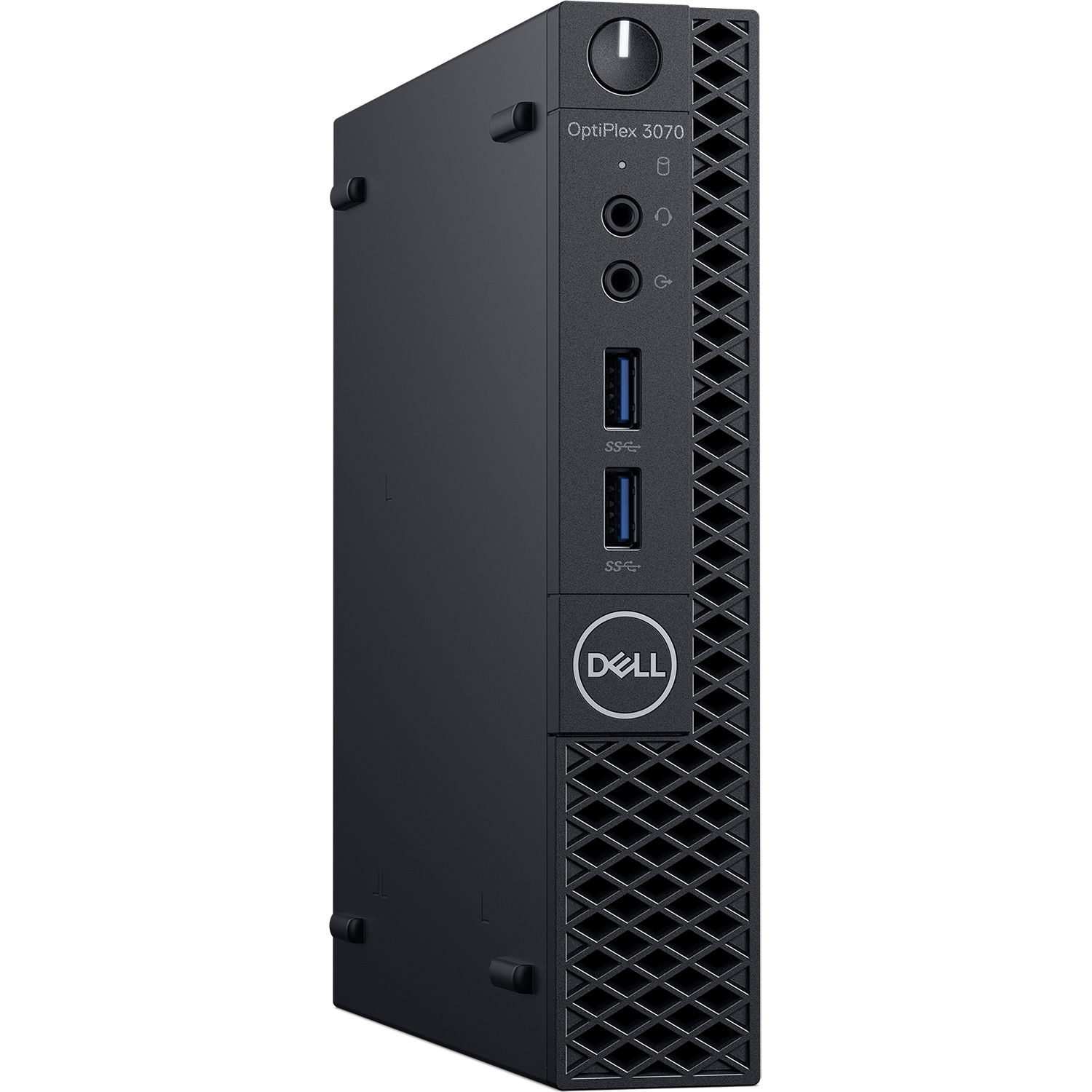 купить Компьютер Dell/OptiPlex 3070/Micro/Core i3/9100T/3,1 GHz/4 Gb/256 Gb/Nо ODD/Graphics/UHD 630/256 Mb/Linux/18.04 в Алматы