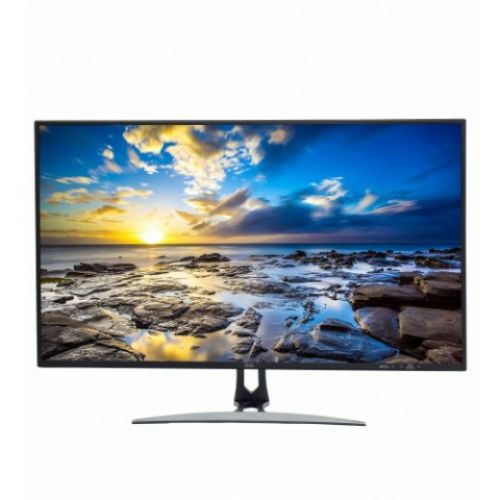 купить Монитор 32* QmaxVision 32K600H, Black, 3840x2160, IPS, 5ms, 16:9, 300cd/m2, 178°/178°,  Mega  4K, HDMI x 2, Display Port x2,  б/п внешний, VESA 100 x 100 мм, SLIM ( кабель HDMI  в комплекте) в Алматы