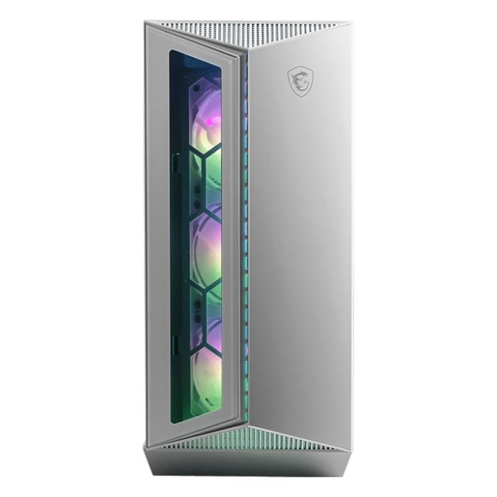 купить Компьютерный корпус MSI MPG GUNGNIR 110R WHITE ATX/mATX/Mini-ITX, 3xUSB 3.2, ARGB в Алматы