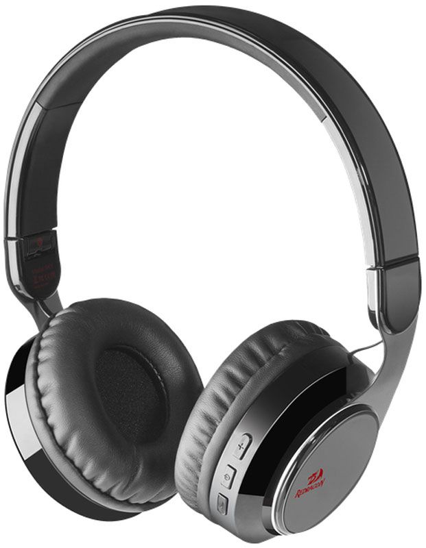 купить Беспроводная игровая bluetooth-гарнитура стерео Redragon SKY B (черная) регулят. громк., до 10 часов в Алматы
