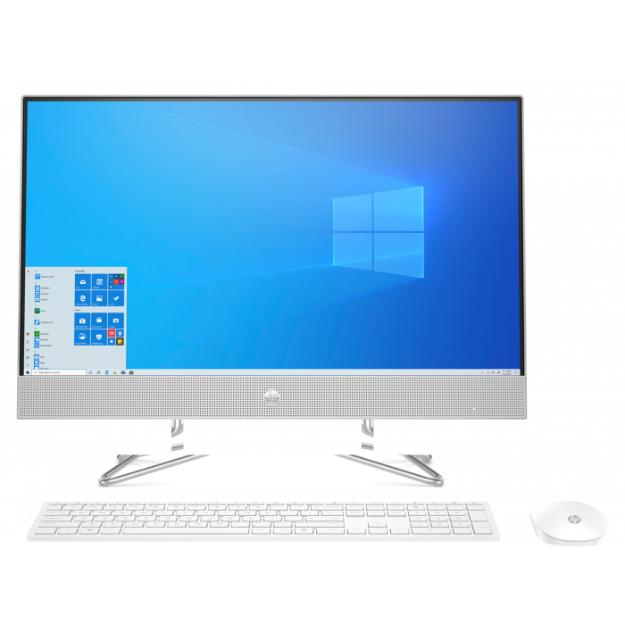 купить Моноблок HP 108J9EA 24-dp0004ur AIO 23.8* FHD NT,i3-10100T,4GB,1TB,1yw,W10H64,kbd,mouse,Wi-Fi+BT,Silv в Алматы