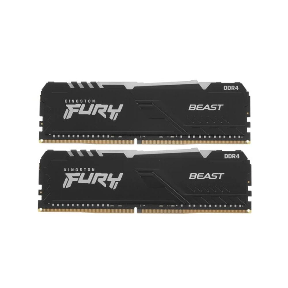 купить Модуль памяти Kingston Fury Beast KF426C16BBAK2/64 DDR4 DIMM 64Gb KIT (2x32) 2666 MHz CL16 в Алматы