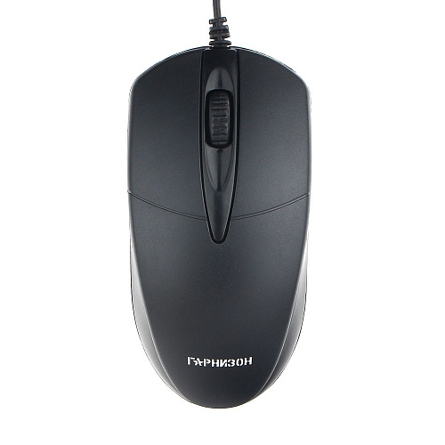 купить Мышь Гарнизон GM-220, USB, чип- Х, черный,1000 DPI, 2кн.+колесо-кнопка, кабель 1,4-1,5м в Алматы