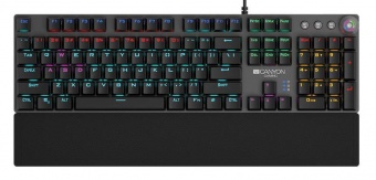 купить Wired Gaming Keyboard,Black 104 mechanical switches,60 million times key life. в Алматы