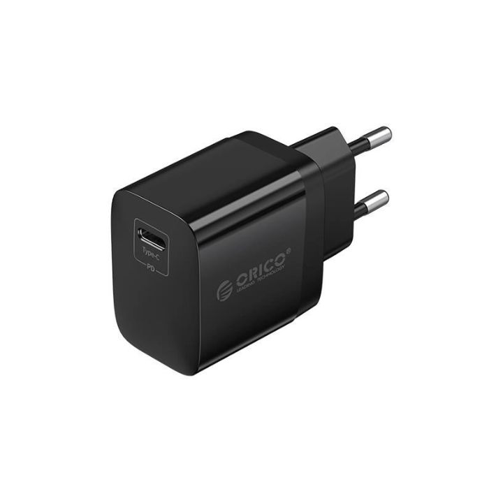 купить Зарядное устройство ORICO PV20-C-EU-BK-BP <20W Max, 1x USB Type-C> в Алматы