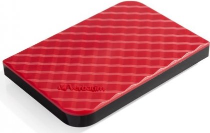 купить Внешний жесткий диск 2,5 1TB Verbatim 053203 красный в Алматы