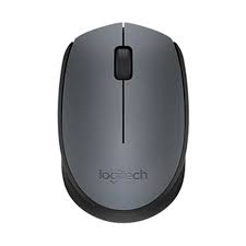 купить Мышь беспроводная Logitech M170 910-004642 Grey (серая, оптическая, 1000dpi, 2.4 GHz/USB-ресивер) в Алматы