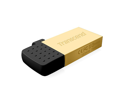 купить USB Флеш 32GB 2.0 Transcend OTG TS32GJF380G золото в Алматы