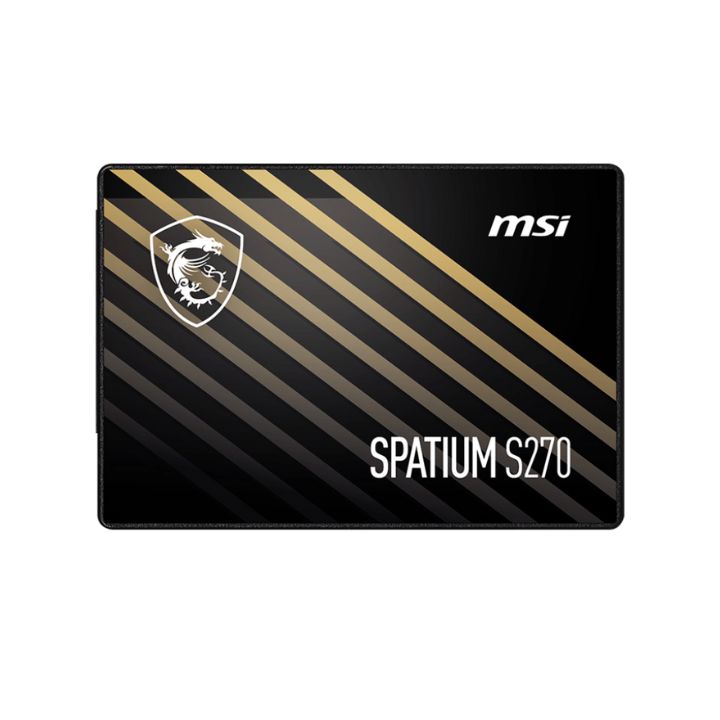 купить Твердотельный накопитель  960Gb SSD MSI SPATIUM S270 SATA III 2.5" R500Mb/s W450MB/s SPATIUM S270 в Алматы