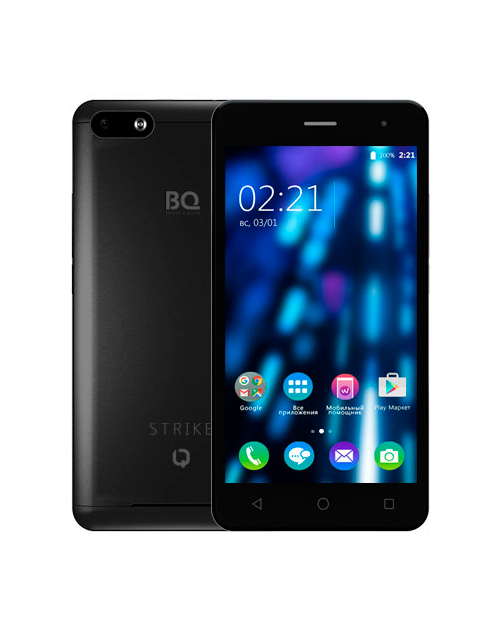 купить Смартфон BQ-5020 Strike Черный Матовый /  в Алматы