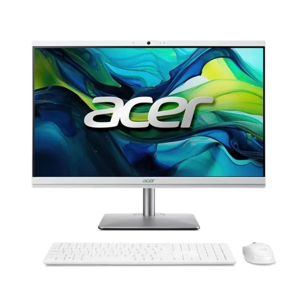 купить Моноблок Acer Aspire C27-195ES 27*FHD/Core Ultra 7-155u/16gb/1TB/Win11/Silver/white (DQ.BMGMC.003) в Алматы