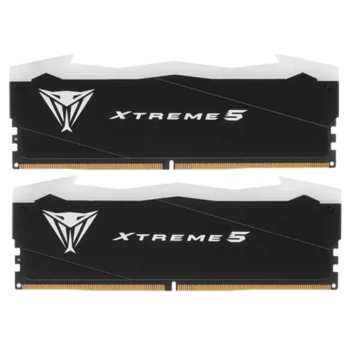 купить Модуль памяти Patriot Viper Xtreme 5 RGB PVXR532G76C36K, DDR5, 32GB DIMM KIT (2x16), 7600Mhz, CL38 в Алматы