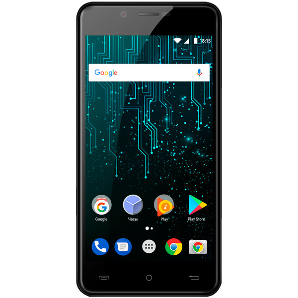 купить Смартфон BQ 5007L Iron Black  5*/1280х720HD/MTK6737,4ядра/2+16Gb/8+2MP/2400 мАч/4G,LTE /  в Алматы