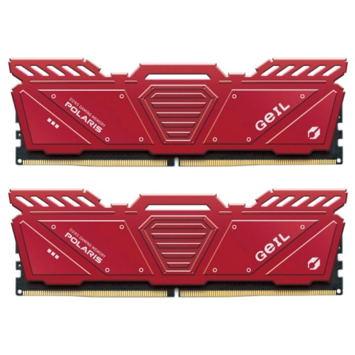 купить Оперативная память 32GB Kit (2x16GB) GEIL Polaris 6000Mhz DDR5 PC5-48000 GOR532GB6000C38ADC Red в Алматы