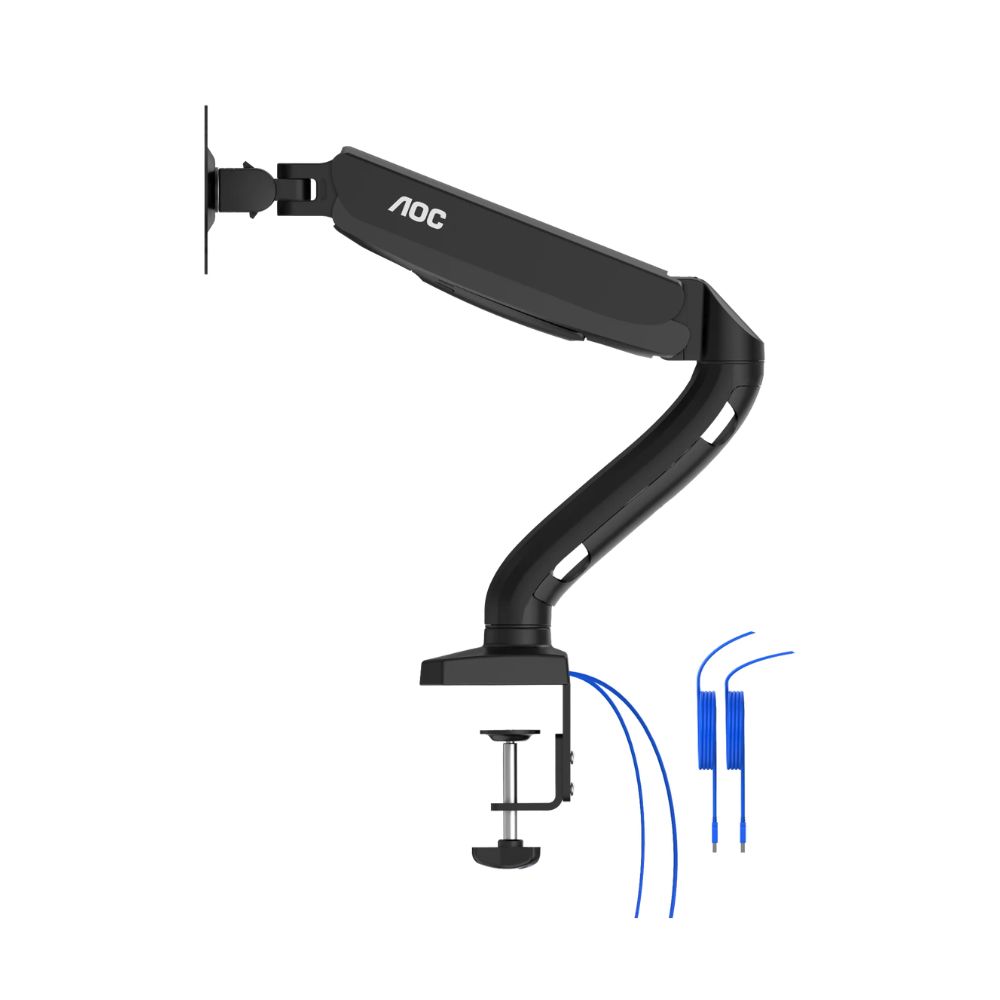 Купить Настольное крепление для монитора AOC AS110DX, 13*-32*, VESA 75x75/100x100, USB, USB-C, до 9кг в Алматы