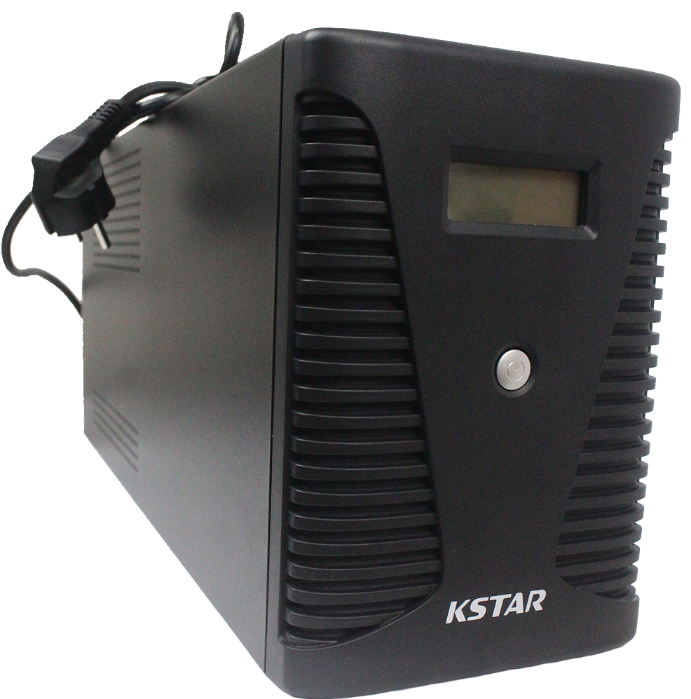 купить ИБП Kstar UA200 <2000VA/1200W, LCD дисплей, 4 выхода, USB, RJ45, батарея 12V/9Ah> в Алматы