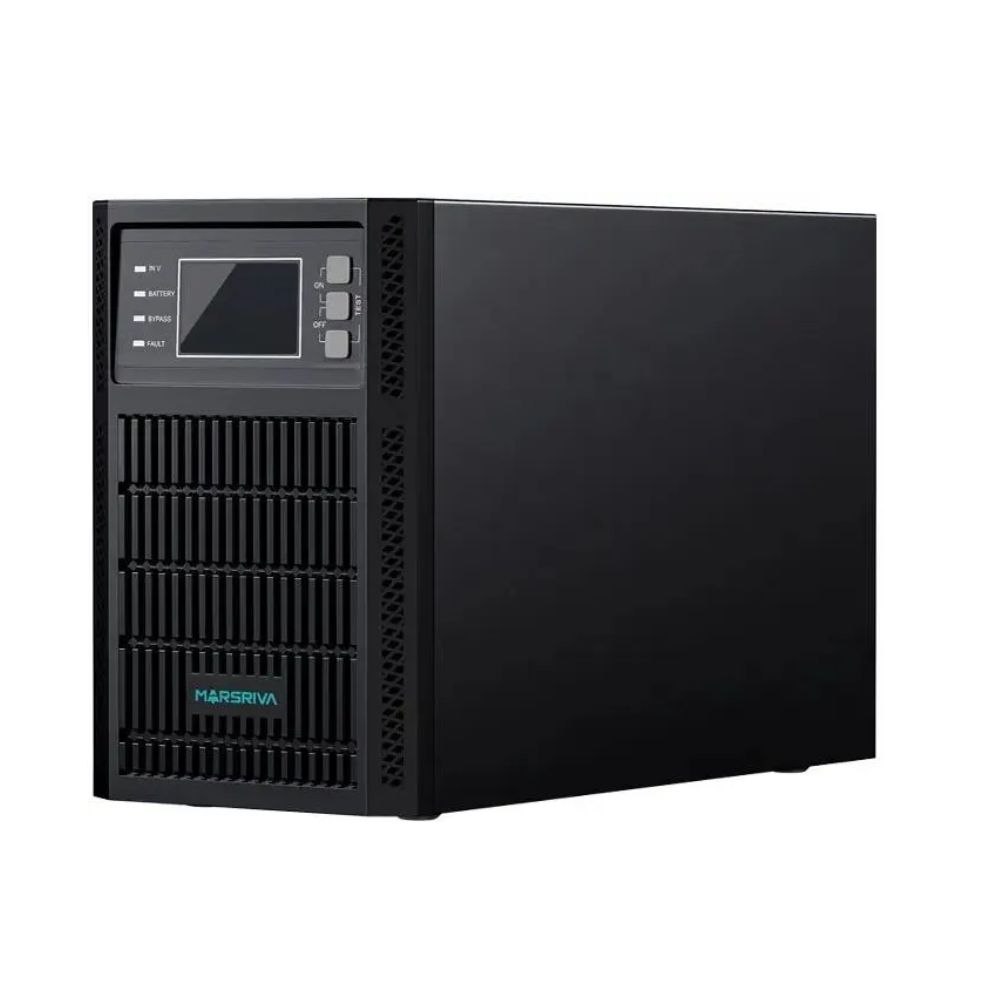 Купить Источник бесперебойного питания MARSRIVA MR-US2K Smart Online UPS, 2KVA / 2KW, 4*12V/9Ah battery, EU outlet в Алматы