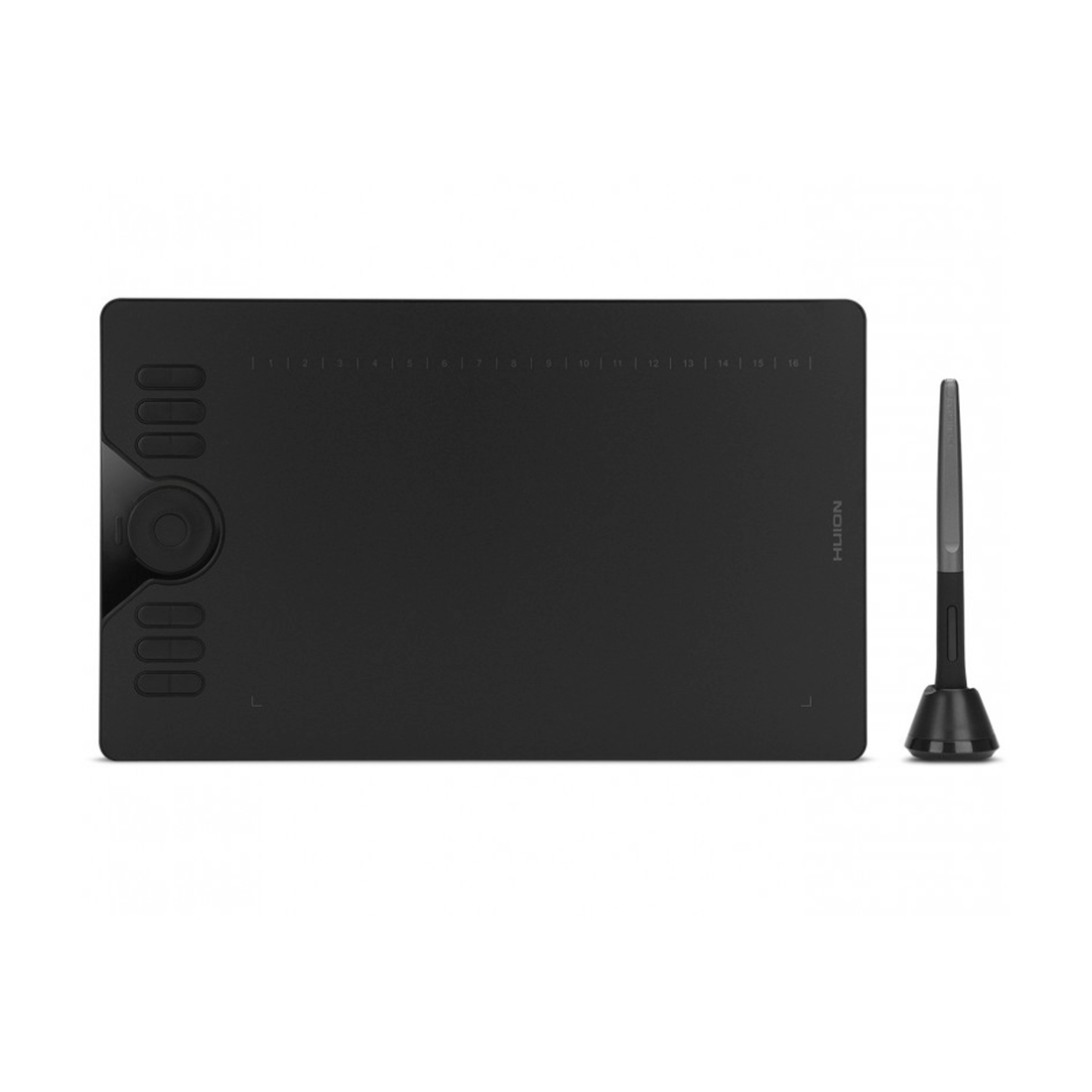купить Графический планшет, Huion, HS610, Разрешение 5080 lpi, Чувствительность к нажатию 8192, Интерфейс USB, Рабочая область 254*158,8 мм. (10*x6,25*), Чёрный в Алматы