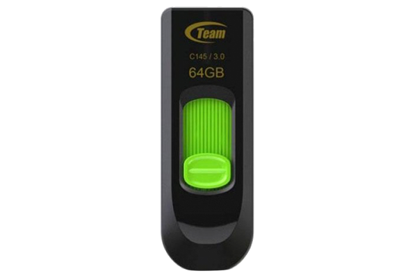 купить Устройство хранения данных USB 3.0 Flash Team Group TC145364GG01, C145, FLASH DRIVE, 64GB, Green в Алматы