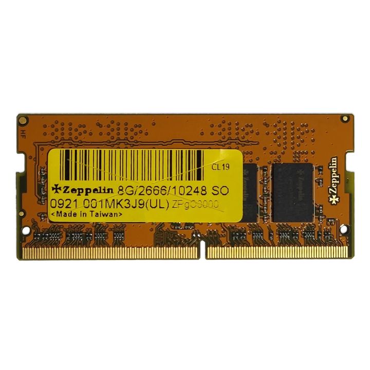 купить Оперативная память SODIMM DDR4 PC-21300 (2666 MHz)  8Gb Zeppelin (память для ноутбуков) <1Gx8> в Алматы