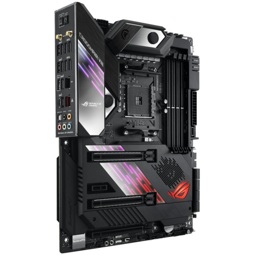 купить Материнская плата ASUS ROG CROSSHAIR VIII FORMULA AM4 AMD X570 4xDDR4 8xSATA Raid 3xM.2 12xUSB3.2 WiFi RGB ATX в Алматы