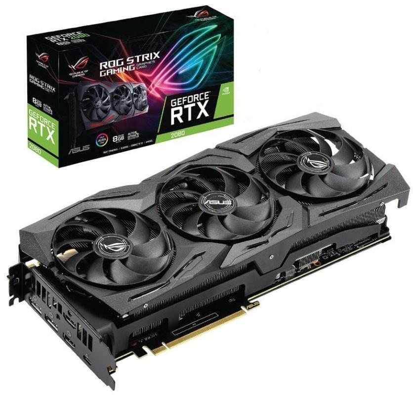купить Видеокарта ASUS GeForce RTX2080 GDDR6 8GB, 256-bit, HDMIx2, DPx2, HDCP, TYPE-C ROG-STRIX-RTX2080S-A8G-GAMING                                                                                                                                               в Алматы