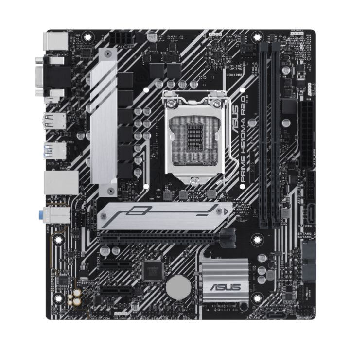 купить Материнская плата ASUS PRIME H510M-A R2.0 LGA1200 2xDDR4 4xSATA3 M.2 D-Sub HDMI DP mATX в Алматы