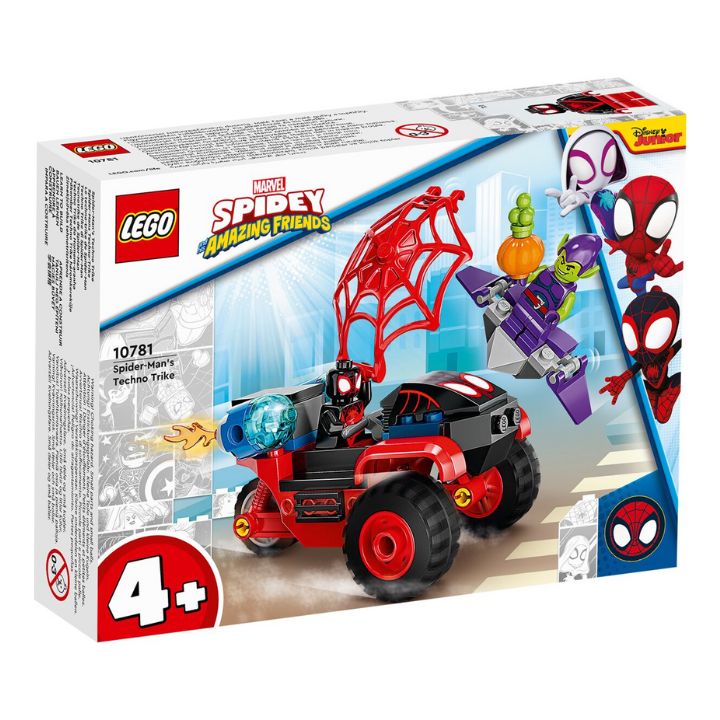 купить Конструктор LEGO Marvel Техно Велосипед Человека-паука в Алматы