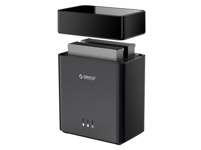 купить Система хранения данных HDD 3.5* ORICO DS200U3-EU-BK-BP <USB3.0 5Gbps, HDDx2, BLACK, 140*90*185mm> в Алматы