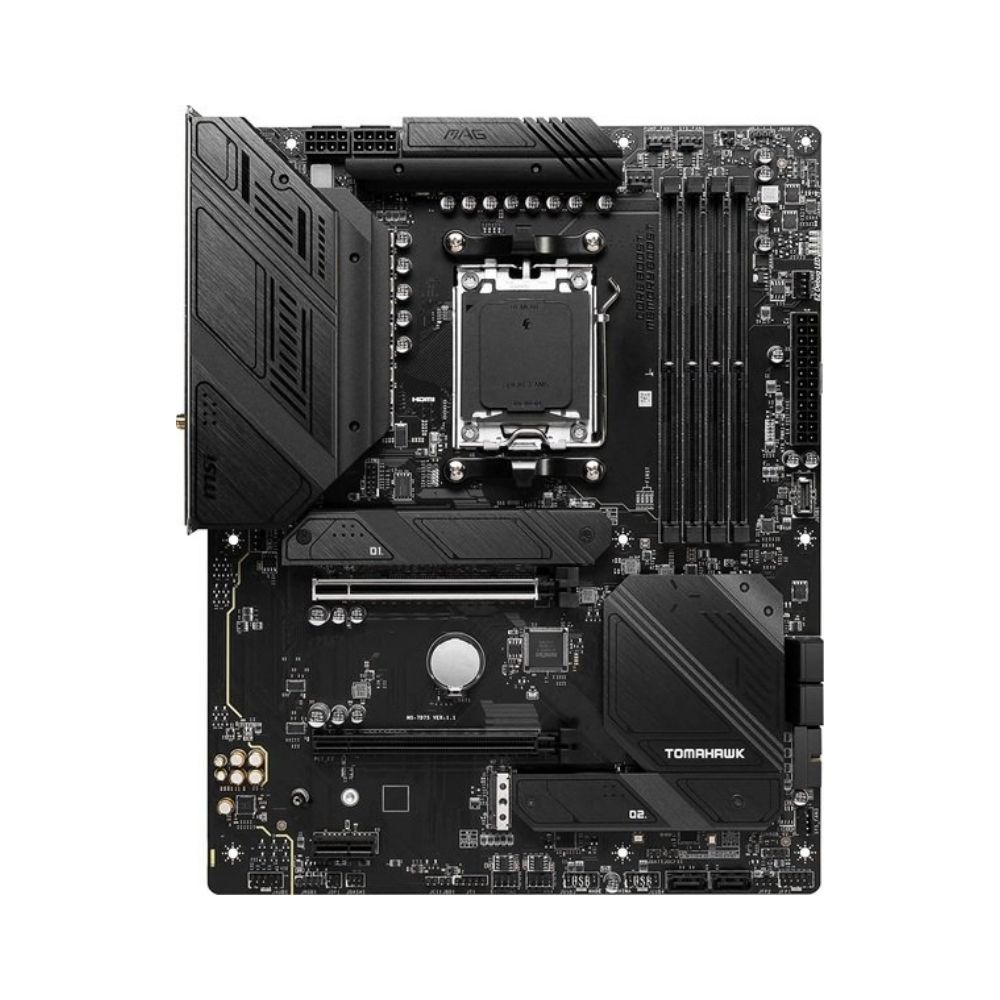 купить Материнcкая плата MSI MAG B650 TOMAHAWK WIFI sAM5 B650 4xDDR5 M.2 USB HDMI DP WiFi BT ATX 911-7D75-001 в Алматы