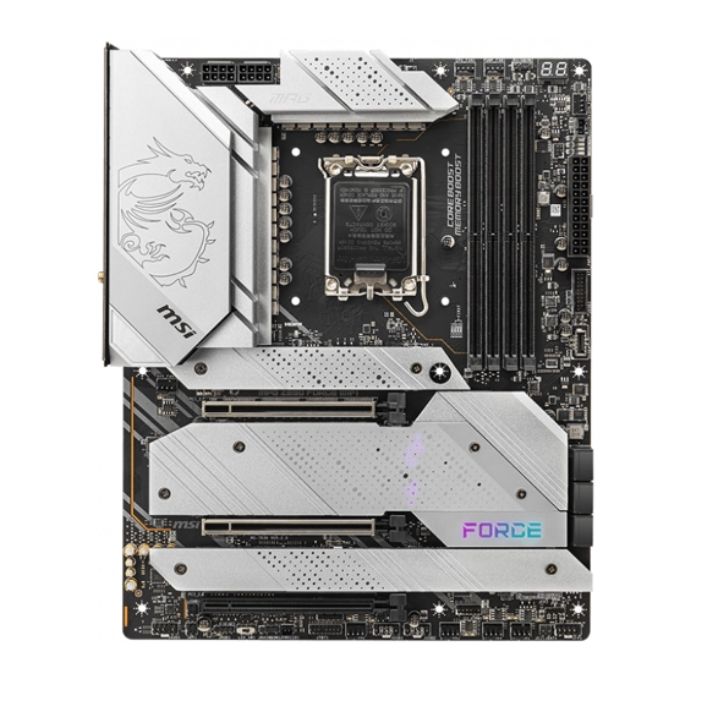 купить Материнская плата MSI MPG Z690 FORCE WIFI LGA1700 iZ690 4xDDR5 6xSATA3 RAID 5xM.2 HDMI DP ATX в Алматы