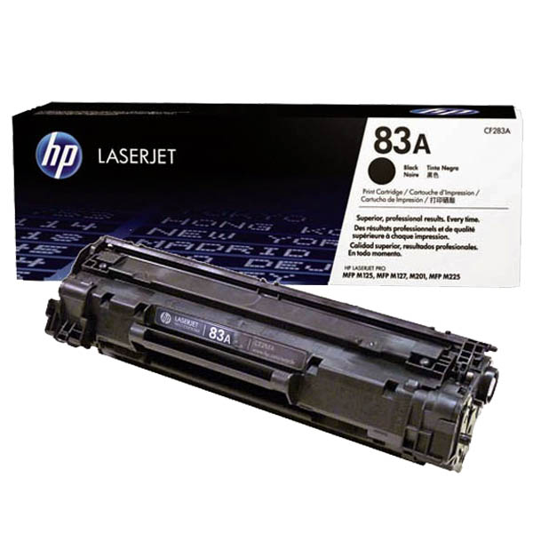 купить Картридж лазерный HP CF283A LaserJet Pro MFP M125nw, MFP M127fw (1500стр.) 83A в Алматы