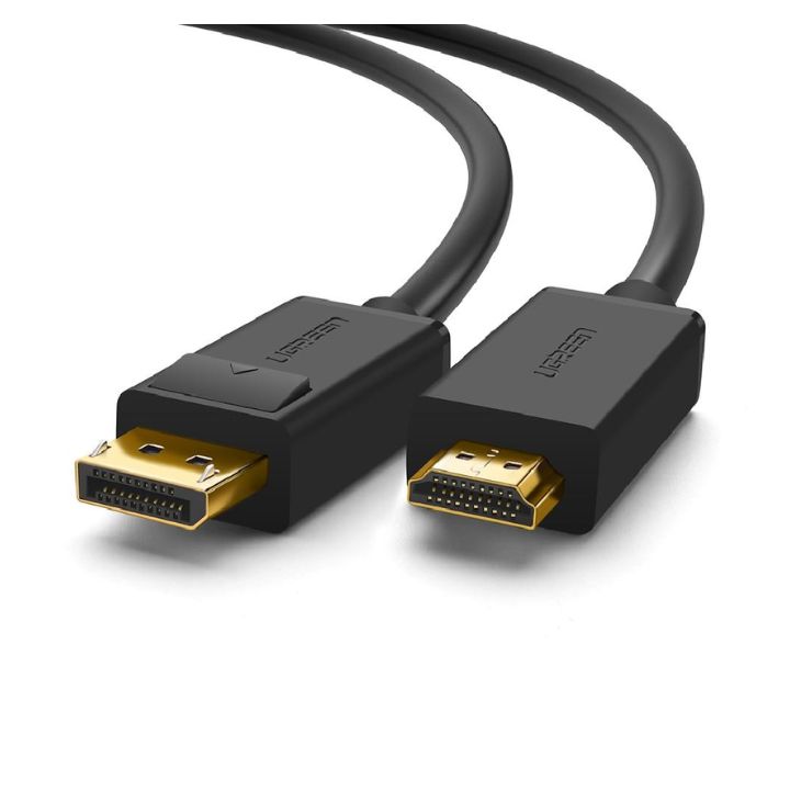 купить Кабель Ugreen DP101 DP Male To HDMI Male Cable 1M, 10238 в Алматы