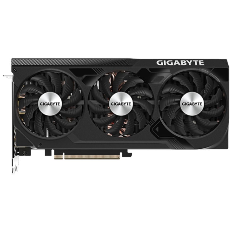 купить Видеокарта Gigabyte GV-N407TSWF3OC-16GD, 16Gb GDDR6X, 256Bit Interface, 8448 Cuda Cores, HDMI, DP, BOX в Алматы