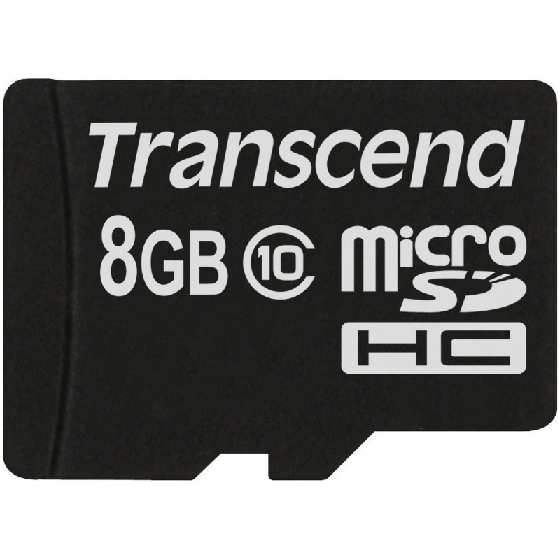 купить Карта памяти MicroSD 8GB Class 10 Transcend в Алматы