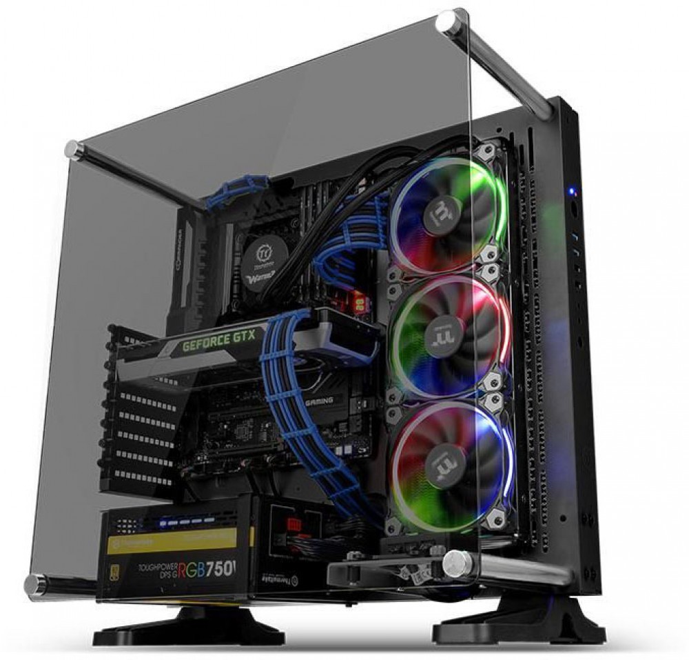 купить Корпус Thermaltake Core P3 TG Black (CA-1G4-00M1WN-06) в Алматы