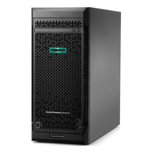 купить Сервер HP Enterprise/ML110 Gen10/1/Xeon Bronze/3206R (8C/8T 8.25 MB)/1,9 GHz/1x16 Gb/S100i SATA only/0,1,5,10/4 LFF/2x1GbE/Nо ODD/1 х 550W в Алматы
