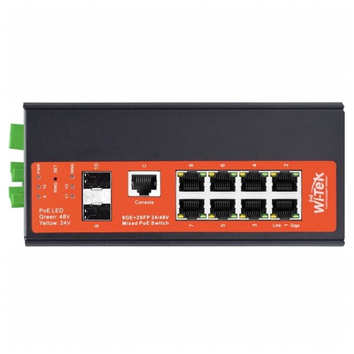 купить Коммутатор Wi-Tek WI-PMS310GF-Alien-I V2 в Алматы